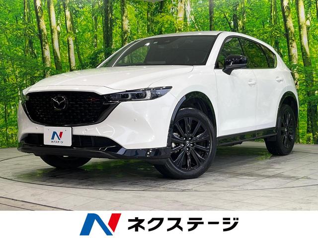 マツダ ＣＸ－５ ＸＤ　スポーツアピアランス　純正ナビ　黒革シート　全周囲カメラ　フルセグ　ＬＥＤヘッド　ＥＴＣ　衝突軽減　レーダークルーズ　パワーシート　パワーバックドア　シートヒーター　コーナーセンサー　電子パーキング