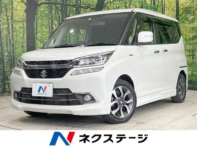 スズキ ソリオバンディット ハイブリッドＭＶ　禁煙車　ＳＤナビ　両側電動ドア