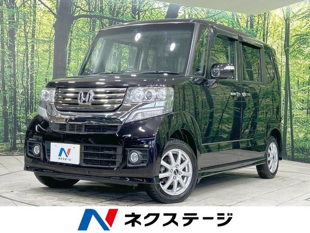 ホンダ Ｎ−ＢＯＸカスタム Ｇ　ターボパッケージ　４ＷＤ　禁煙車