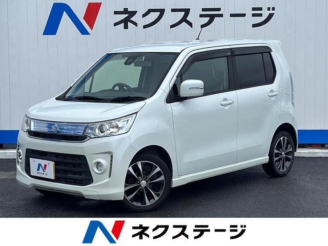 沖縄県豊見城市の中古車ならワゴンＲスティングレー Ｔ　禁煙車　ＳＤナビ　セーフティサポート　オートエアコン　アイドリングストップ　クルーズコントロール　ＨＩＤヘッドライト　純正１５インチアルミホイール　パドルシフト　スマートキー