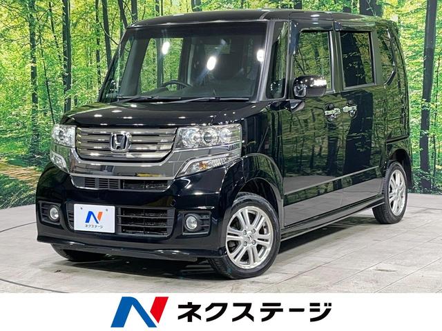 ホンダ Ｎ−ＢＯＸカスタム Ｇ　Ｌパッケージ　４ＷＤ　純正ナビ