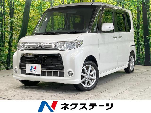 ダイハツ タント カスタムＸ　禁煙車　片側電動スライドドア　ＨＩＤヘッドライト