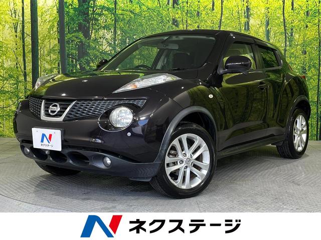 ジューク(日産) １５ＲＸ　タイプＶ　禁煙車　純正ＳＤナビ　コーナーセンサー　バックカメラ　オートエアコン 中古車画像