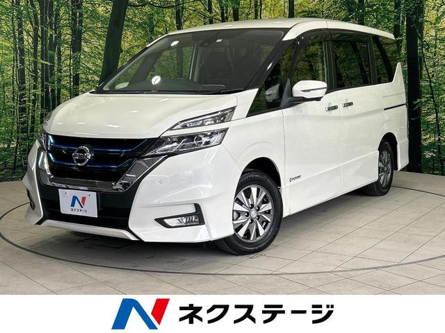 日産 セレナ ｅ－パワー　ハイウェイスターＶ　純正９型ナビ　禁煙車　後席モニター　衝突軽減システム　両側電動スライド　全方位カメラ　シートヒーター　フルセグＴＶ　クルーズコントロール　ステアリングヒーター　リアオートエアコン　シートバックテーブル