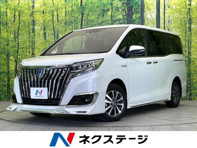 ハイブリッドＧｉ　プレミアムパッケージ　純正１０型ナビ　バックカメラ　禁煙車　後席モニター　スマートキー＆プッシュスタート　衝突被害軽減装置　クルーズコントロール　アイドリングストップ　シートヒーター(1枚目)