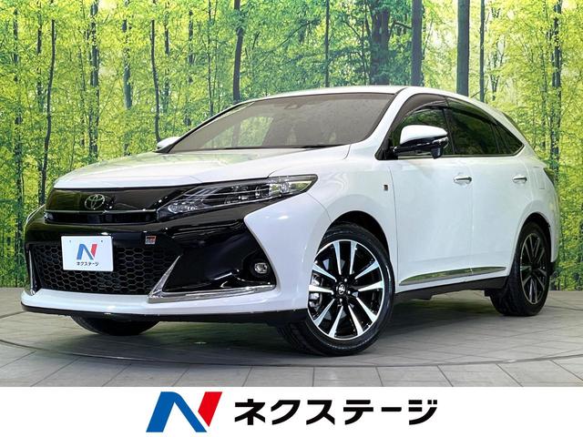 トヨタ ハリアー エレガンス　ＧＲスポーツ　純正９型ナビ　バックカメラ　禁煙車　トヨタセーフティセンス　レーダークルーズコントロール　ドライブレコーダー　ＥＴＣ　ＬＥＤヘッドライト・フロントフォグ　純正１９インチアルミホイール