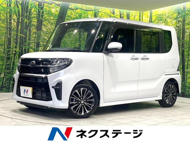 ダイハツ タント カスタムＲＳ　純正ナビ　禁煙車　両側パワースライドドア　スマートアシスト　ＬＥＤヘッドライト　バックカメラ　ドライブレコーダー　ＥＴＣ　Ｂｌｕｅｔｏｏｔｈ接続　スマートキー　衝突安全ボディ　盗難防止システム