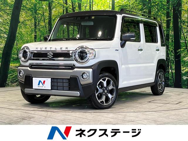 スズキ ハスラー Ｊスタイル　純正ナビ　禁煙車　セーフティサポート　シートヒーター　バックカメラ　オートハイビーム　オートライト　ＬＥＤヘッドライト　オートエアコン　純正１５インチアルミホイール　アイドリングストップ