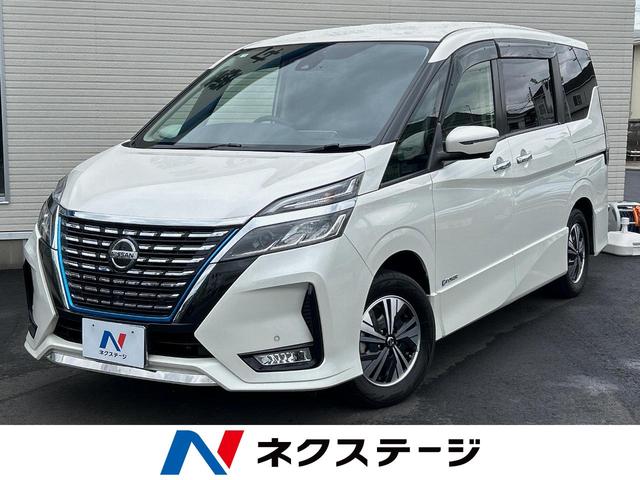 セレナ　兵庫県 純正１０型ナビ　プロパイロット　両側電動ドア　デジタルミラー　雹害車