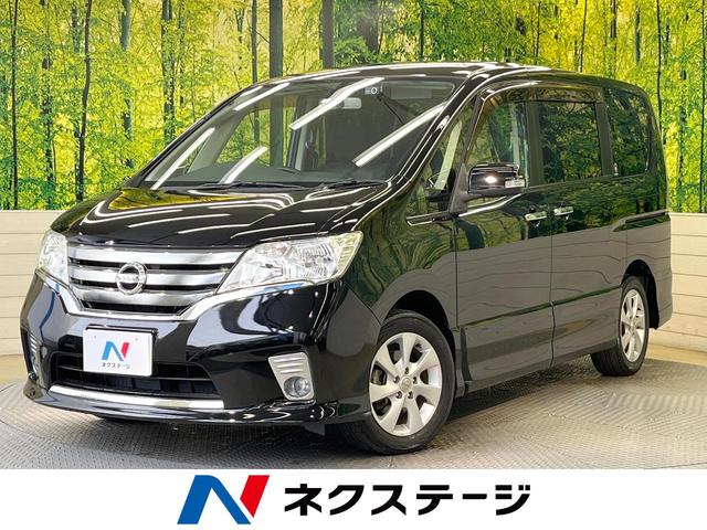 日産 セレナ ハイウェイスター　Ｖセレクション　フリップダウンモニター　ＳＤナビ　両側電動ドア　バックカメラ　ドラレコ　アイドリングストップ　ＥＴＣ　スマートキー　オートライト　リアオートエアコン