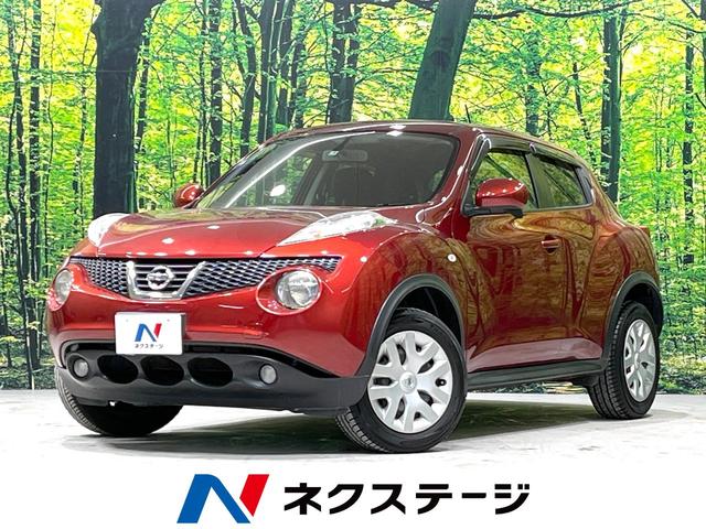 ジューク(日産) １５ＲＳ　タイプＶ　純正ＳＤナビ　Ｂｌｕｅｔｏｏｔｈ接続　地デジＴＶ　禁煙車　スマートキー 中古車画像