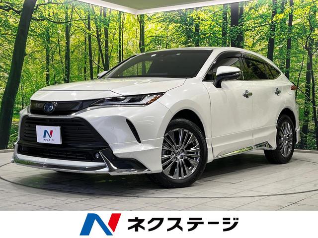 トヨタ ハリアーハイブリッド Ｚ　モデリスタエアロ　純正１２．３型ディスプレイオーディオ　全周囲カメラ　ＪＢＬサウンド　レーダークルーズ　ハンズフリーパワーバックドア　デジタルインナーミラー　ブラインドスポットモニター　ＥＴＣ２．０