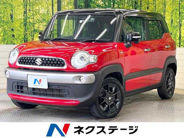 スズキ クロスビー ハイブリッドＭＺ　２トーンカラー　セーフティセンス　純正８型ナビ　全周囲カメラ　クルーズコントロール　シートヒーター　ＬＥＤヘッド＆フォグ　オートライト　ステアリングスイッチ　パーソナルテーブル　フルセグ