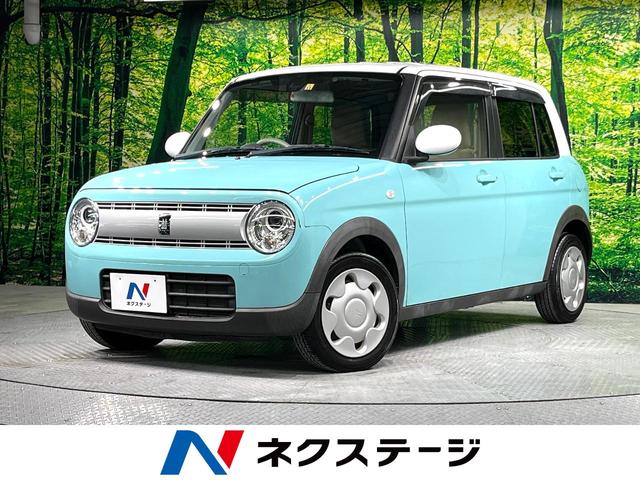 アルトラパン(スズキ) Ｓ　ＳＤナビ　禁煙車　衝突軽減　シートヒーター　フルセグＴＶ　ツートンカラー 中古車画像