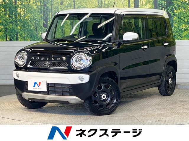 スズキ ハスラー Ｊスタイル　４ＷＤ　ＳＤナビ　バックカメラ