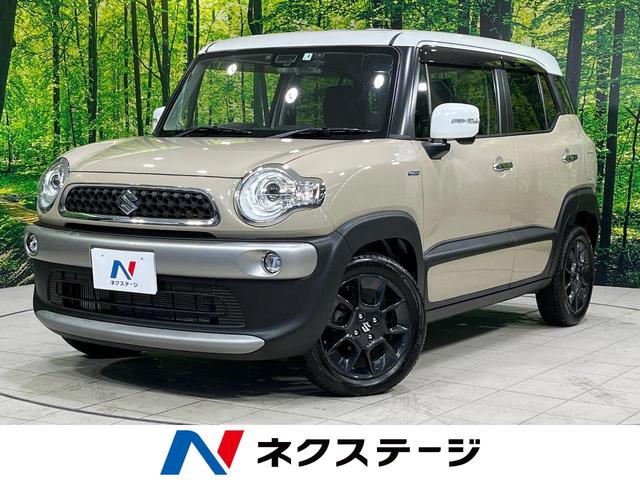 クロスビー ハイブリッドＭＺ　４ＷＤ　禁煙車　ターボ　２トーンルーフ　スズキセーフティサポート　純正ナビ　バックカメラ　クルコン　ＬＥＤヘッド＆フォグ　前席シートヒーター　オートハイビーム　Ｂｌｕｅｔｏｏｔｈ接続　フルセグＴＶ