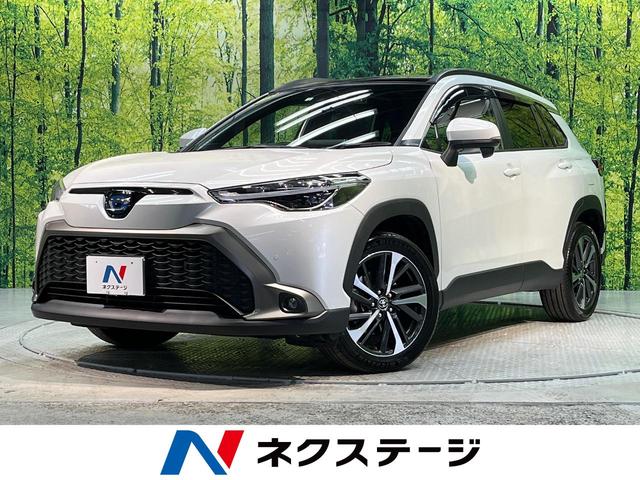 トヨタ カローラクロス ハイブリッド　Ｚ　禁煙車　サンルーフ