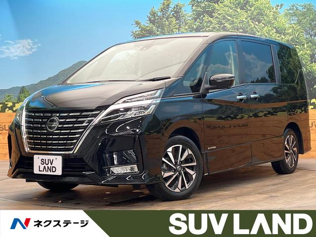 日産 セレナ ハイウェイスターＶ　純正９型ナビ　アラウンドビューモニター　プロパイロット　両側電動スライドドア　Ｂｌｕｅｔｏｏｔｈ　ＥＴＣ　ドラレコ　クリアランスソナー　禁煙車　ＬＥＤヘッドライト　オートライト　オートエアコン