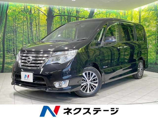 日産 ハイウェイスターＧ　Ｓ－ハイブリッド　後席モニター　純正８型ナビ　バックカメラ　衝突軽減　クルーズコントロール　両側電動スライド　Ｂｌｕｅｔｏｏｔｈ　ＥＴＣ　ＬＥＤヘッド　フロントフォグ　オートライト　リアオートエアコン　スマートキー