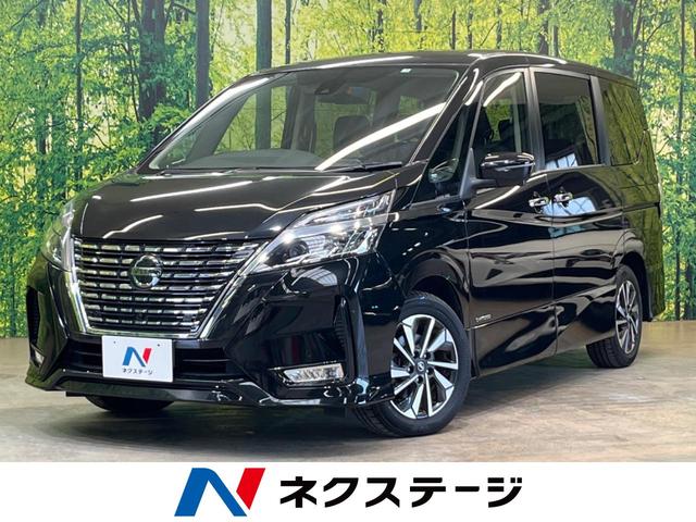 セレナ ハイウェイスターＶ　禁煙車　純正１０型ナビ　プロパイロット　衝突被害軽減システム　両側パワースライドドア　デジタルインナーミラー　バックカメラ　Ｂｌｕｅｔｏｏｔｈ再生　ドラレコ　ＥＴＣビルトイン　リアオートエアコン（1枚目）