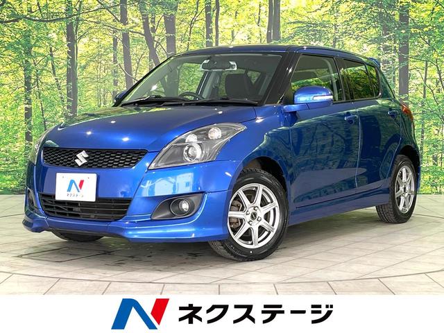 スズキ スイフト ＲＳ　４ＷＤ　禁煙車　ＳＤナビゲーション　クルーズコントロール　ＥＴＣ　Ｂｌｕｅｔｏｏｔｈ再生　フルセグＴＶ　ＨＩＤヘッドライト　スマートキー　シートヒーター　オートライト　オートエアコン　フォグライト