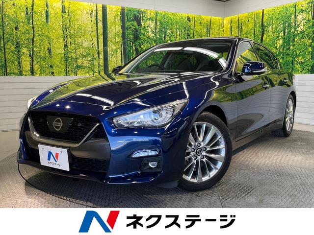 日産 スカイライン ＧＴ　タイプＰ　Ｂｏｓｅサウンド　サンルーフ　全方位運転支援システム　ハイビームアシスト　黒革　シートメモリー　シートヒーター　メーカーナビ　純正１８インチアルミ　ＬＥＤヘッド＆フォグランプ　禁煙　ＥＴＣ２．０