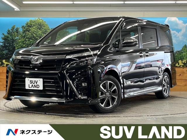 トヨタ ヴォクシー ＺＳ　煌ＩＩ　トヨタセーフティセンス　両側パワースライドドア　禁煙車　純正ナビ　バックカメラ　Ｂｌｕｅｔｏｏｔｈ再生　フルセグＴＶ　ＥＴＣ　ＬＥＤヘッドライト　クルーズコントロール　レーンキープアシスト