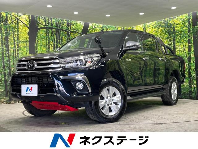 ハイラックス　青森県 ＴＲＤスポーツバー　純正２０インチアルミホイール　４ＷＤ　純正ナビ