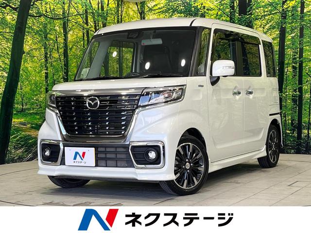 マツダ フレアワゴンタフスタイル ハイブリッドＸＴ　禁煙車　４ＷＤ　ターボ