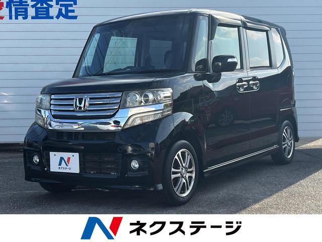 沖縄の中古車 ホンダ Ｎ－ＢＯＸカスタム 支払総額 57.9万円 リ済込 2013(平成25)年 11.3万km クリスタルブラック・パール