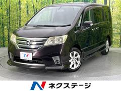 日産　セレナ　ハイウェイスター　フリップダウンモニター　純正ナビ　両側電動スライドドア