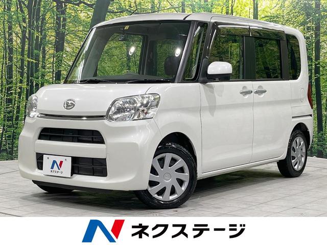 ダイハツ タント Ｘ　４ＷＤ　電動スライドドア　禁煙車　ｃａｒｒｏｚｚｅｒ製ＳＤナビ　寒冷地仕様　Ｂｌｕｅｔｏｏｔｈ　フルセグ　ドライブレコーダー　スマートキー　シートヒーター　オートライト　オートエアコン　ＤＶＤ／ＣＤ