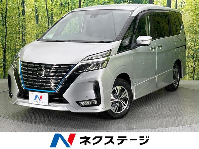 セレナ ｅ－パワー　ハイウェイスターＶ　純正１０型ナビ　全周囲カメラ　両側電動スライドドア　衝突軽減システム　プロパイロット　デジタルインナーミラー　ＥＴＣ　ドライブレコーダー　Ｂｌｕｅｔｏｏｔｈ再生　フルセグＴＶ　ＬＥＤヘッドライト