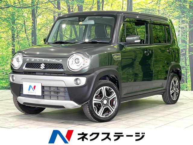 スズキ ハスラー Ｘ　４ＷＤ　衝突軽減ブレーキ　禁煙車　ＳＤナビ　スマートキー　シートヒーター　ＴＶ機能　スマートキー　オートライト　ＨＩＤヘッドライト　プライバシーガラス　衝突安全ボディ　アイドリングストップ