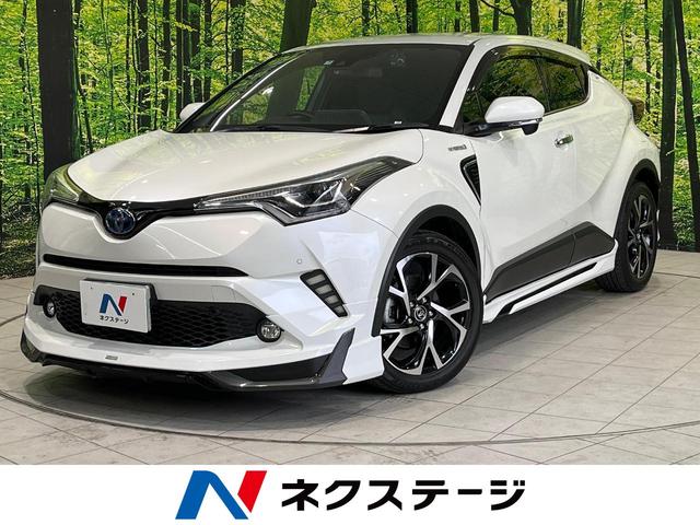 トヨタ Ｃ－ＨＲ Ｇ　禁煙車　モデリスタエアロ　ＢＩＧ－Ｘ９型ナビ　ＢＳＭ　レーダークルーズ　スマートキー＆プッシュスタート　クリアランスソナー　バックカメラ　ドライブレコーダー　ＬＥＤ　衝突被害軽減