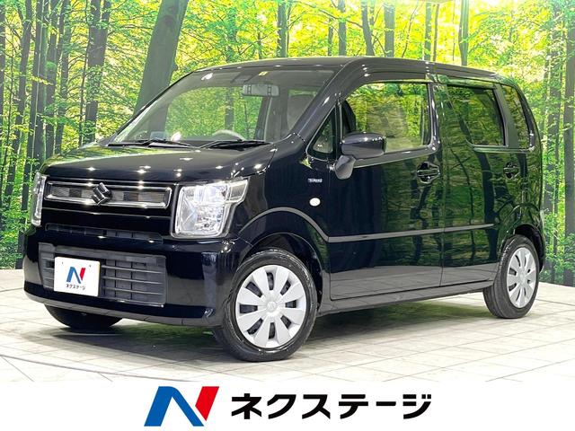 スズキ ワゴンＲ ハイブリッドＦＸ　ＳＤナビ　禁煙車　セーフティーサポート　運転席シートヒーター　フルセグＴＶ　ドライブレコーダー　Ｂｌｕｅｔｏｏｔｈ接続　電動格納ミラー　アイドリングストップ　衝突安全ボディ　盗難防止システム