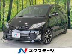 トヨタ　エスティマ　アエラス　フリップダウンモニター　純正ナビ　バックカメラ