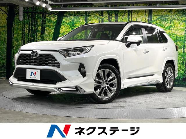 ＲＡＶ４(トヨタ) Ｇ　Ｚパッケージ　モデリスタエアロ　純正９インチナビ　レザーシート　トヨタセーフティセンス　専用１９インチアルミ 中古車画像