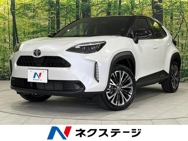 トヨタ ヤリスクロス Ｚ　４ＷＤ　セーフティセンス　禁煙車　純正８型ディスプレイオーディオ　全周囲カメラ　レーダークルーズ　寒冷地仕様　ＥＴＣ　ドラレコ　前席シートヒーター　パワーシート　ハーフレザーシート　ＬＥＤヘッド