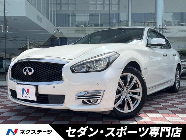 日産 ベースグレード　禁煙車　純正ＨＤＤナビ　アラウンドビューモニター　インテリジェントエマージェンシーブレーキ　シートベンチレーション　黒革シート　レーダークルーズコントロール　ＬＥＤライト　純正１８インチホイール