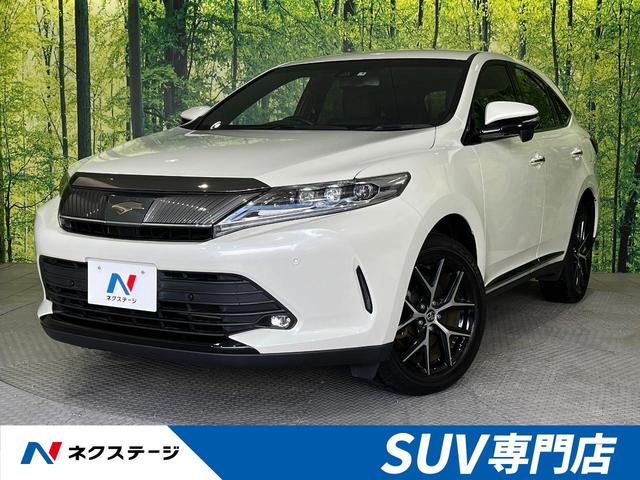 トヨタ ハリアー プレミアム　スタイルノアール　禁煙車　９インチＢＩＧＸ　フリップダウンモニター　セーフティセンス　パワーバックドア　レーダークルーズ　オートマチックハイビーム　電動パーキングブレーキ　ＬＥＤヘッド＆フォグ　ＥＴＣ