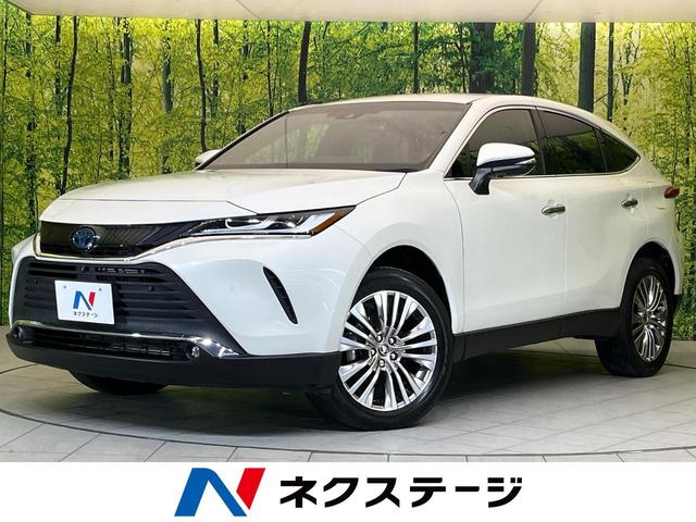 トヨタ ハリアーハイブリッド Ｚ　トヨタセーフティセンス　禁煙車　純正ナビ　全周囲カメラ　ＪＢＬサウンドシステム　レーダークルーズ　ＥＴＣ　Ｂｌｕｅｔｏｏｔｈ再生　シートヒーター　パワーバックドア　デジタルインナーミラー　パワーシート