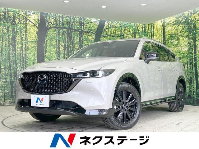 マツダ ＸＤ　スポーツアピアランス　４ＷＤ　禁煙車　ＢＯＳＥ　衝突軽減装置　純正１０型ナビ　全周囲カメラ　レーダークルーズ　Ｂｌｕｅｔｏｏｔｈ再生　ＥＴＣ　メモリー機能付パワーシート　置くだけ充電　パワーバックドア　赤革シート