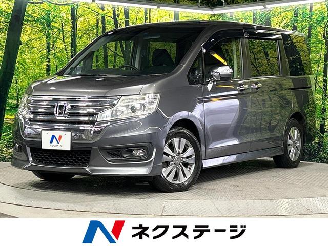 ステップワゴンスパーダ　北海道 純正９型ナビ　両側電動スライドドア　フルセグＴＶ　バックカメラ　ＥＴＣ