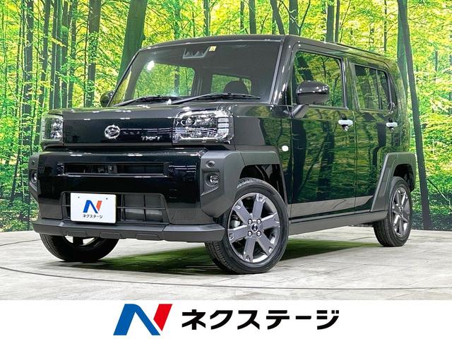 ダイハツ タフト Ｇターボ　禁煙車　ターボ　ガラスルーフ　スマートアシスト　アダプティブクルーズ　コーナーセンサー　シートヒーター　ＬＥＤヘッド　スマートキー　純正１５インチアルミ　アイドリングストップ　電動格納ミラー