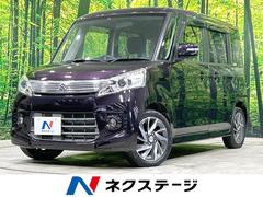 スズキ　スペーシアカスタム　ＴＳ　禁煙車　ターボ　ＳＤナビ