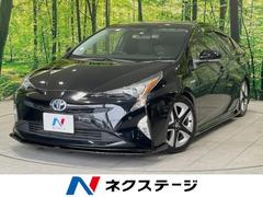 トヨタ　プリウス　Ｓツーリングセレクション　エアロ　ローダウン　純正９型ナビ