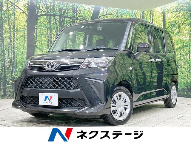 ルーミー Ｘ　禁煙車　衝突軽減装置　純正ナビ　バックカメラ　電動スライドドア　Ｂｌｕｅｔｏｏｔｈ再生　ＥＴＣ　クリアランスソナー　ドラレコ　スマートキー　ステアリングスイッチ　アイドリングストップ　横滑り防止装置（1枚目）