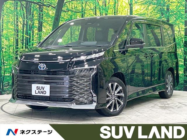 ヴォクシー(トヨタ) ハイブリッドＳ−Ｚ　禁煙車　後席モニター　１０型ナビ　フルセグ　バックカメラ　両側電動ドア 中古車画像