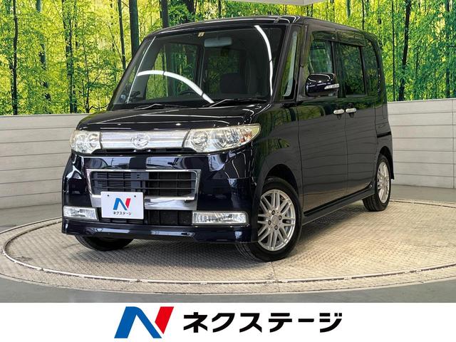 ダイハツ タント カスタムＸリミテッド　ＳＤナビ　禁煙車　電動スライドドア